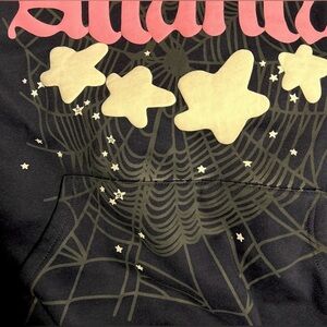 Navy Atlanta Sp5der Hoodie